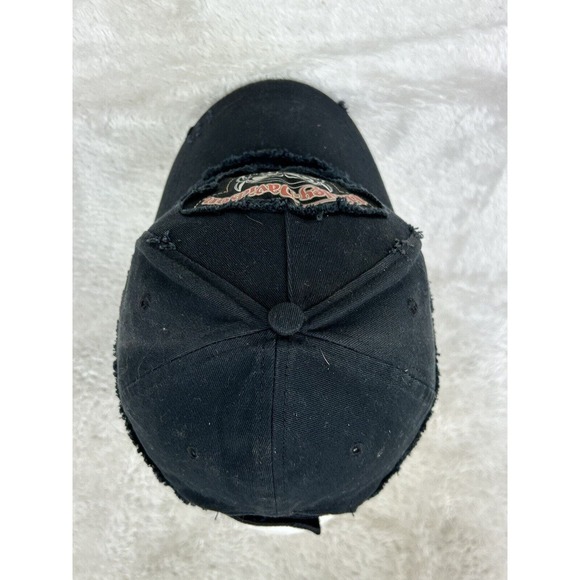 Baseball Truckers Cap Hat Ball Hog Swine Pig Wheels Harley Ride Adjustable - Picture 8 of 8